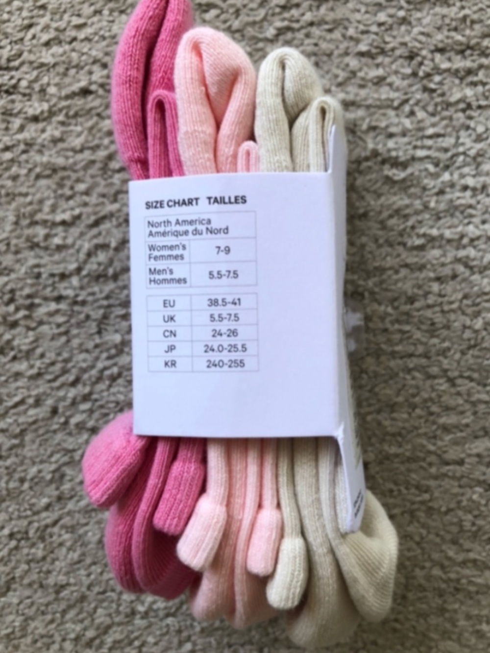 LULULEMON- Daily Essential Socks.3 Pairs. NWT.